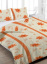 Povlečení Anežka oranžová - Bavlna